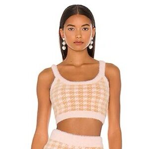 For Love & Lemons Cher Top in pink New! Size Small S